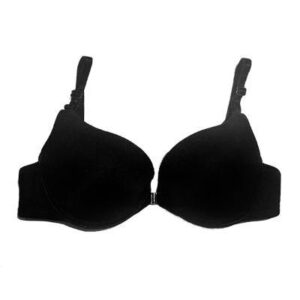 Backless Gathered Adjustable Back Bra